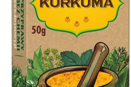 Kurkuma 50 G Dary Natury Przyprawy Bez Chemii
