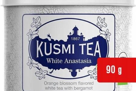 Kusmi Tea Biała Herbata White Anastasia Puszka 90g