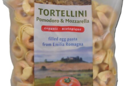 LA BIO IDEA TORTELLINI JAJECZNE Z POMIDORAMI I MOZZARELLĄ BIO 250 g
