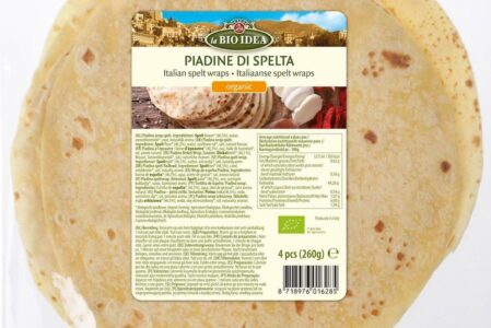 La Bio Idea Tortilla Orkiszowa Piadina Bio 260 G