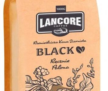 Lancore Coffee Kawa Ziarnista Black Blend 1 kg