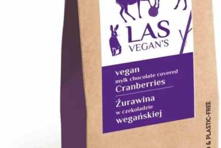 Las Vegan’S Żurawina W Czekoladzie Wegańskiej Bio, 80g