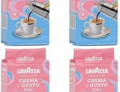 Lavazza Crema E Gusto Dolce Kawa Mielona 4x 0,25kg