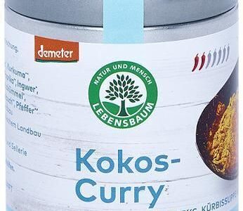 Lebensbaum Przyprawa Kokos Curry Bio 65g
