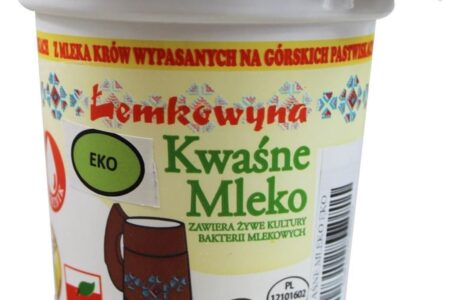 Łemkowyna Kwaśne Mleko Bio 280G