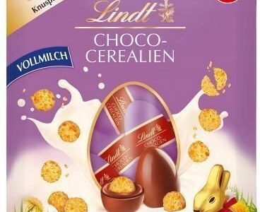 Lindt Choco Cerealien Mleczne Jajeczka Zbożowe 86g
