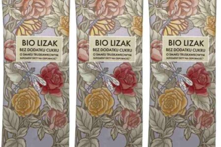 Lizuu 3 x Lizak o Smaku Truskawkowym z Erytrytolem Bio 6g
