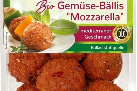Lotus – Kulki Warzywne Z Mozzarellą Bio 250G
