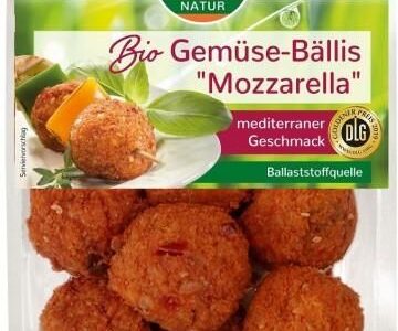 Lotus Kulki Warzywne Z Mozzarellą Bio 250G