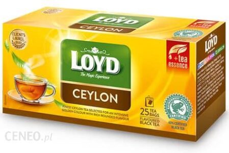 Loyd Herbata Czarna Ceylon 25 Torebek