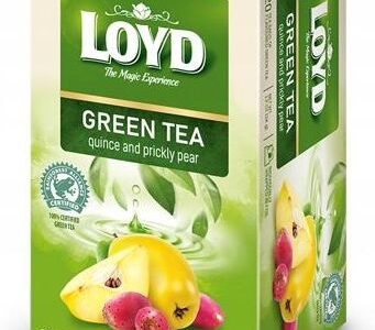 Loyd Herbata Zielona Z Pigwą Opuncją 20 Torebek
