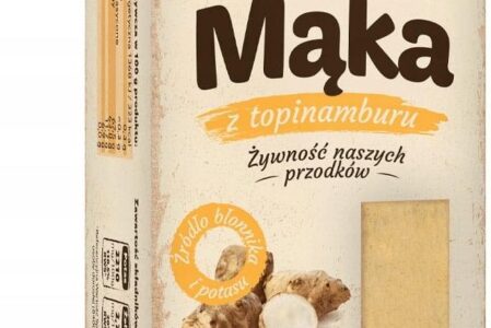 Mąka z topinamburu Eko 0,5kg Dary Natury