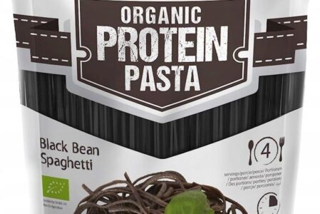 Makaron z Czarnej Fasoli Spaghetti Bezglutenowy