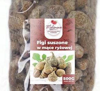 Malinowe Figi Suszone W Mące Ryżowej 500g Odporność