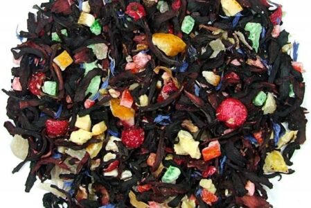 Malinowe Herbata Owocowa Fruit Cotail Hibiskus Cytryna 50g