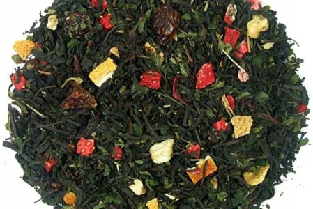 Malinowe Herbata Zielona Sencha Czas Na Relaks Melisa 50g