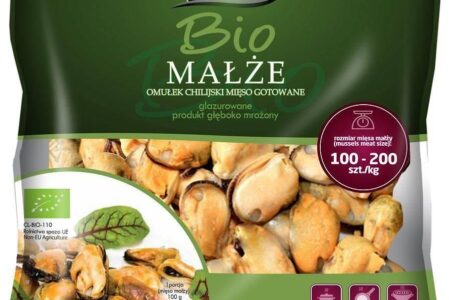 Marka Niezdefiniowana Małże Gotowane Bez Muszli Mrożone Bio 360g Primefrost