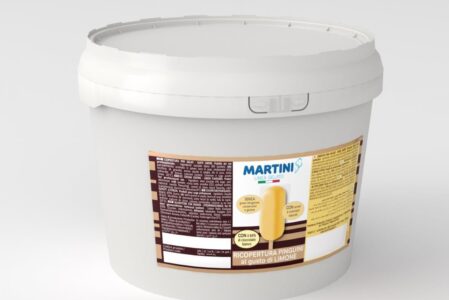 Martini Linea Gelato Chrupiąca Polewa Cytrynowa Do Zamaczania 3kg