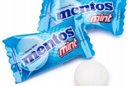 Mentos mini single cukierki miętowe x 175 sztuk