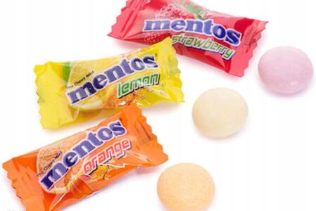 Mentos Mini Single Cukierki Owocowe X 175 Sztuk