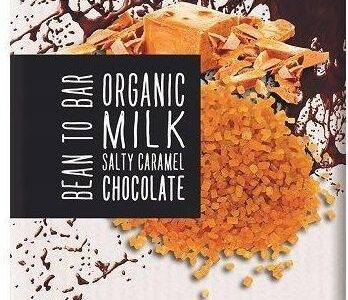 Meybona Czekolada Mleczna Z Kawałkami Karmelu I Solą Z Pakistanu 100g Bio