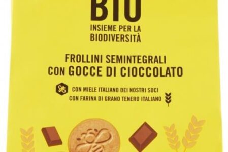 Mielizia Ciastka frollini z kroplami gorzkiej czekolady 300 g Bio