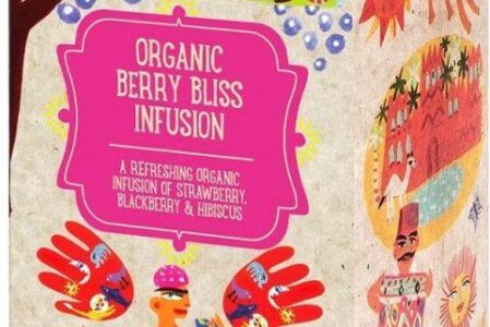 Ministry Of Tea Herbatka z hibiskusem o smaku truskawkowo-jagodowym (berry bliss infusion) 20 x 1.5g Bio