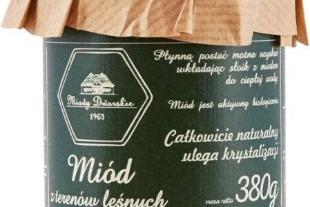 Miód z Terenów Leśnych 380g Miody Dworskie