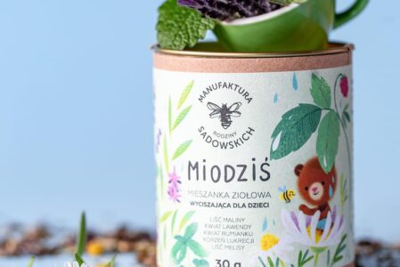 MIODZIŚ – wyciszająca ziołowa herbatka dla dzieci, 30g