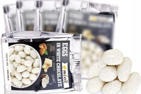 Mixit Eggs In White Chocolat Kokosowe Saszetka 60g