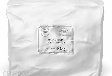 Młyn Oliwski Mąka Żytnia Typ 720 Chlebowa 5Kg