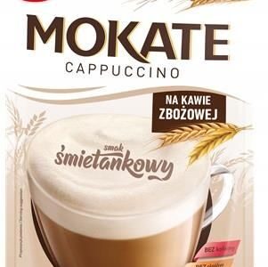 Mokate Cappuccino Zbożowe, Śmietankowe 130g x 10