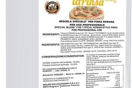 Molino Dallagiovanna Mieszanka mąk La Pinsa Easy 5kg