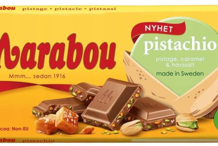 Mondelez International Inny Marabou Pistachio Czekolada Pistacje Karmel Sól