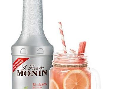 Monin Puree Rabarbarowe 1L