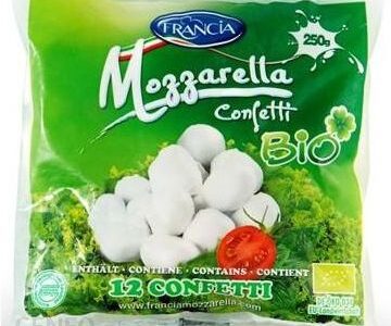 Mozzarella 12 Małych Kulek Bio 450G