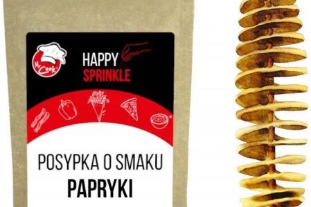 Mr Cook Corp. Posypka Paprykowa 60g Zakręcona Frytka, Chipsy