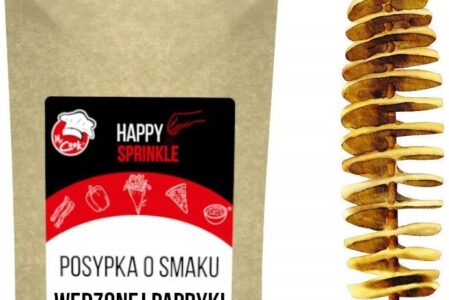 Mr Cook Corp. Posypka Z Wędzoną Papryką 250g Zakręcona Frytka