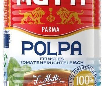 Mutti Pomidory krojone z bazylią 400g