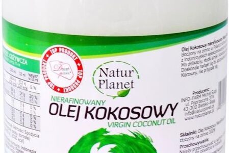 Natur Planet Olej Kokosowy Nierafinowany 900Ml