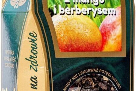 Natura Wita Herbata zielona z mango i berberysem 100g