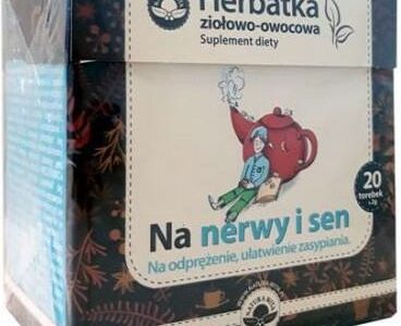 Natura Wita Herbatka Ziołowo-Owocowa Na Nerwy I Sen 40g