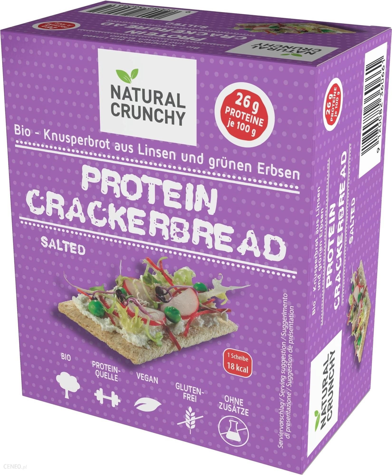 Natural Crunchy Protein Crackerbread Bio – Salted 100g