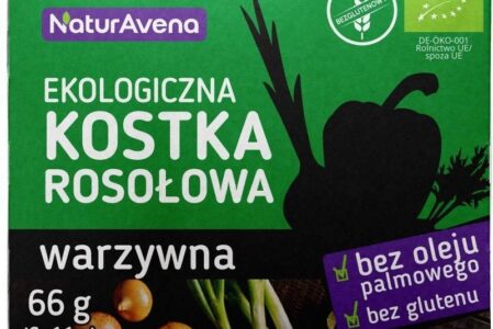 Naturavena Kostka Rosołowa Warzywna Bezglutenowa 6x11g