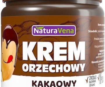 NaturaVena Krem orzechowy kakaowy 340g