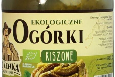 Naturavena Ogórki Kiszone BIO 460g