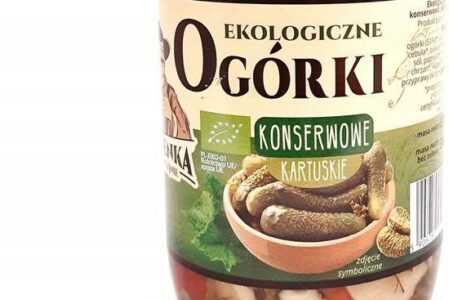 Naturavena Ogórki Konserwowe Kartuskie BIO 360g