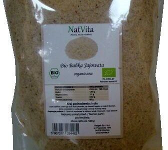 NatVita Babka jajowata Psyllium (łuski) 500g