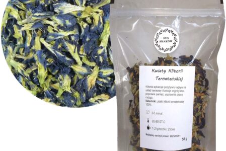 Niebieska herbata Klitoria Ternateńska 50g