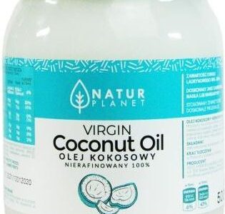 Olej Kokosowy Nierafinowany 100% 200ml